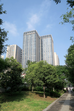 西安城市建筑 高楼大厦