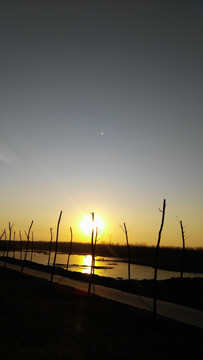 夕阳