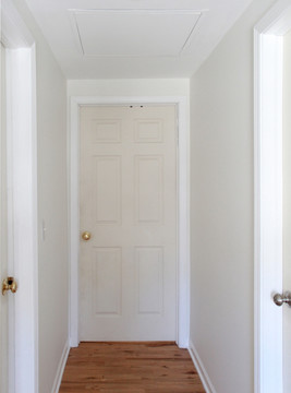 白色卧室门