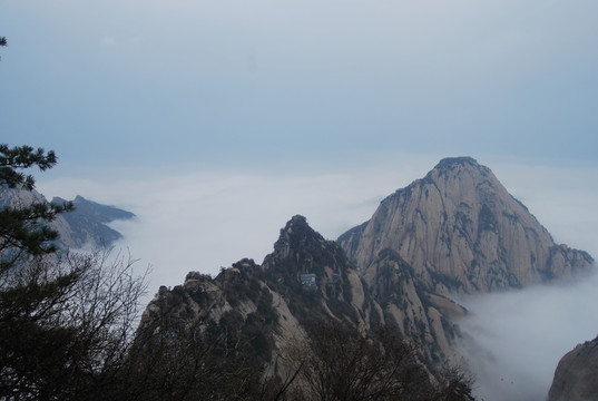 河流山脉风景