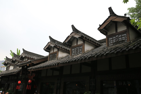 传统建筑 屋檐