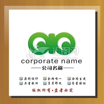 眼镜标志 眼logo