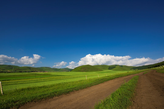 草原土路