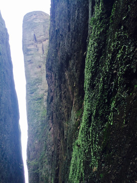 江郎山 悬崖峭壁