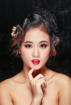 女性妆面