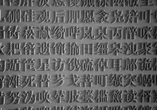 汉字 方块字背景