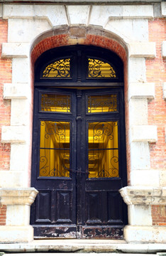 欧式建筑大门