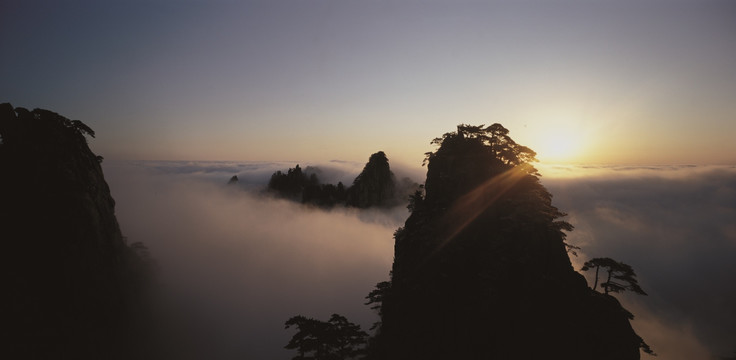 黄山日出