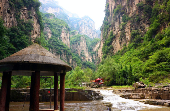 红豆峡 太行山