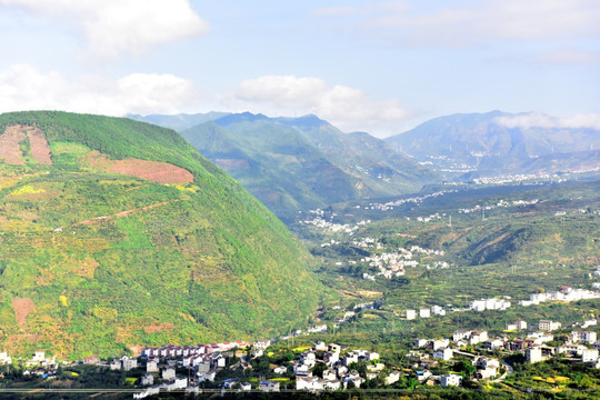 四川甘孜州自然风光