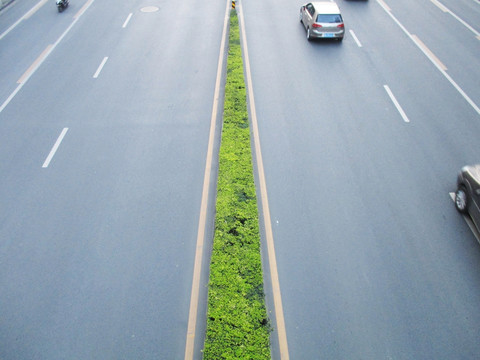 车道 一路向前 道路摄影