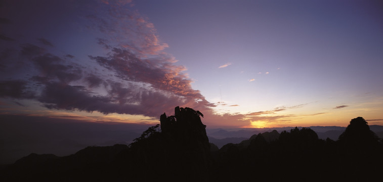 黄山日出