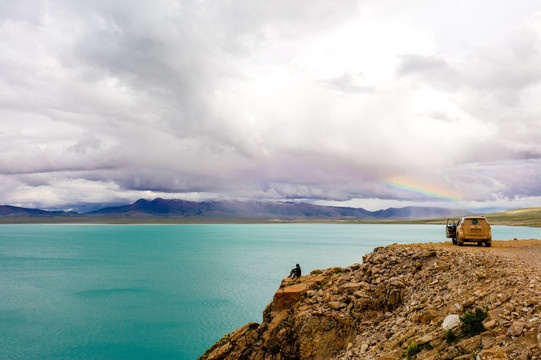 西藏当惹雍措湖