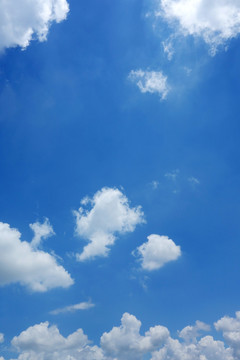 蓝天白云 天空云彩 白云蓝天