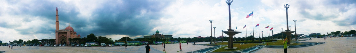 马来西亚太子城广场全景图
