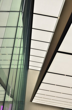 玻璃钢架 现代展厅