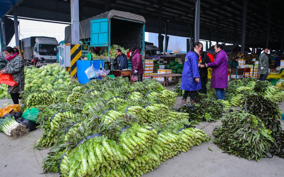 农副产品批发市场 蔬菜