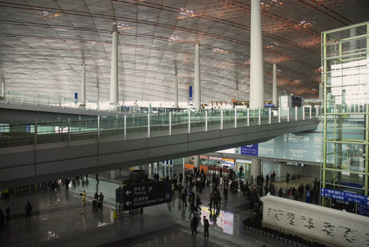 北京T3航站楼 建筑内景