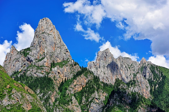 扎尕那 高山峻岭