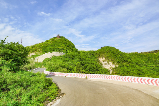 山东青州仰天山风光