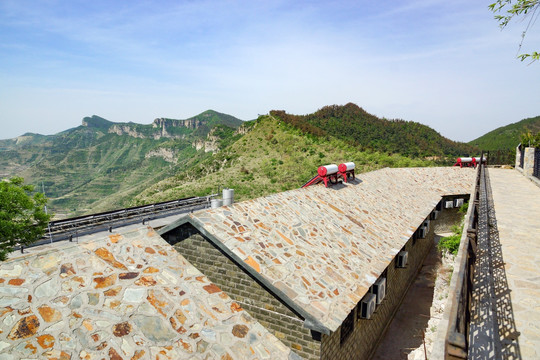 仰天山桃花坡度假村风光