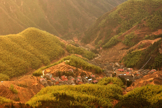 临海括苍山自然风光