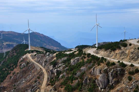 临海括苍山风光