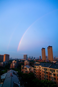 晚霞 镇江大景 天空