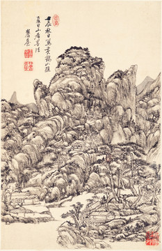 国画山水