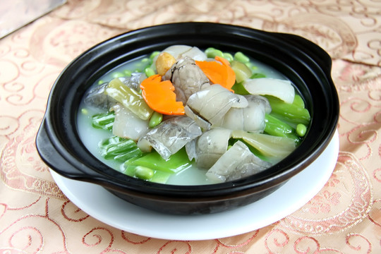 凉瓜黄豆鳄鱼皮
