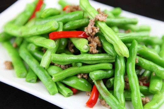 泰式肉碎炒四季豆