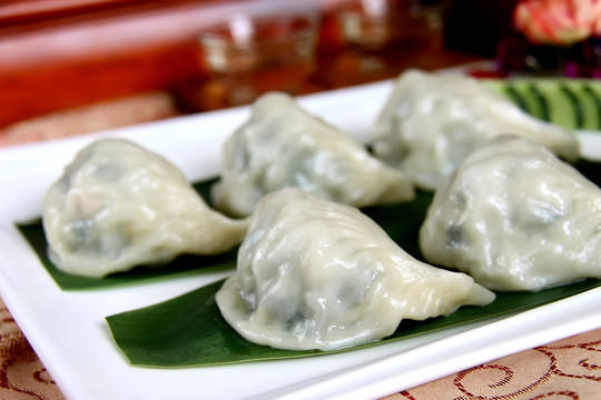 韭菜饺