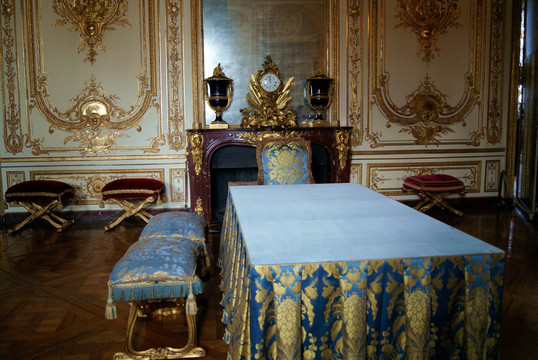 签约台 签约桌 凡尔赛宫