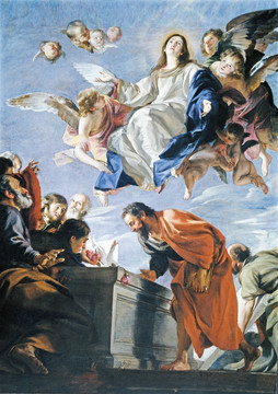 天使神话古典人物油画