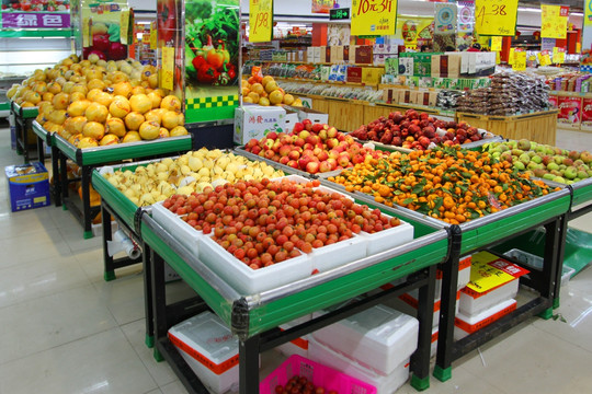 超市 蔬菜 水果