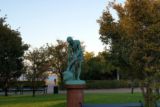 丹麦哥本哈根街头雕塑