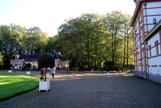 荷兰阿姆斯特丹行宫御花园