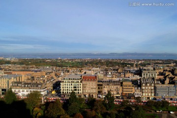 爱丁堡 古城风光