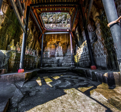 毗卢洞 全景图