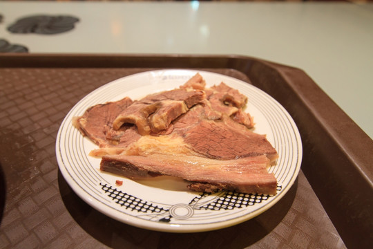 青海小吃 熟牛肉
