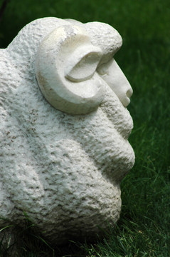 绵羊雕塑