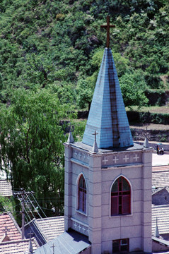 后桑峪村教堂