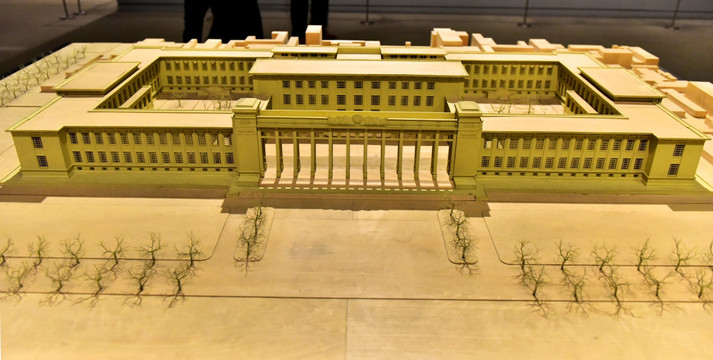 国家博物馆旧馆模型