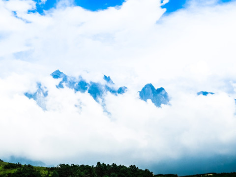 高山云海