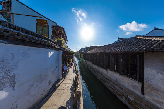 水上周庄河道