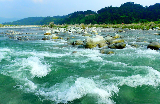 河流流水