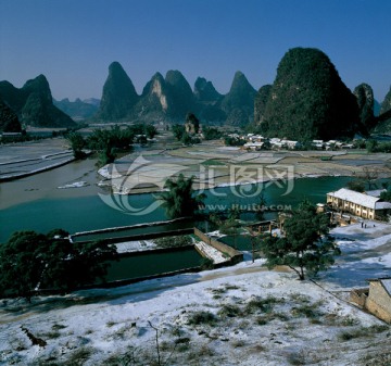 桂林雪景