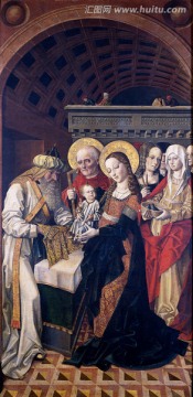 古典宗教人物油画