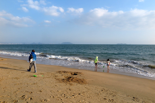 三亚湾海边风光