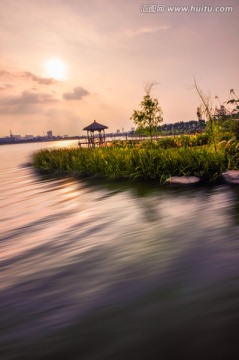 海珠湖景色